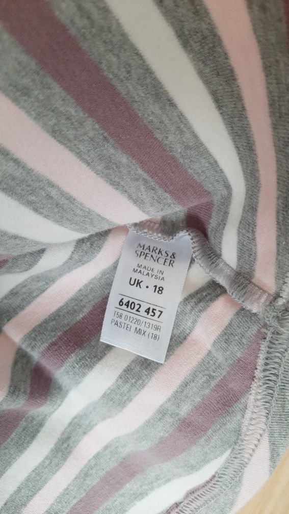 Marks & Spencer koszula bluzka paski ciazowa