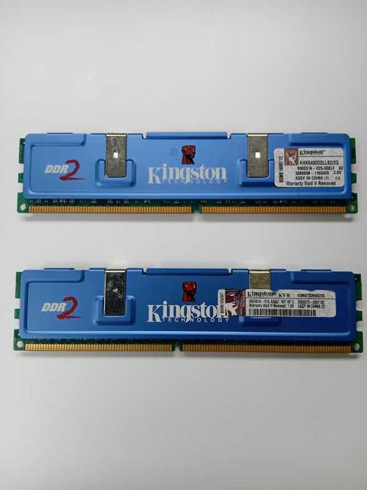 2 Memórias Ram Kingston64584889039363121