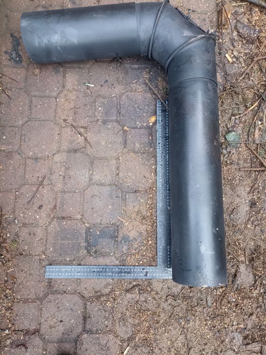 Rura kominowa plus kolano nastawne fi 150