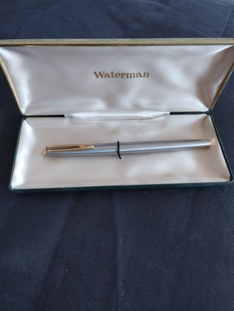 Conjunto canetas waterman c/f 18k