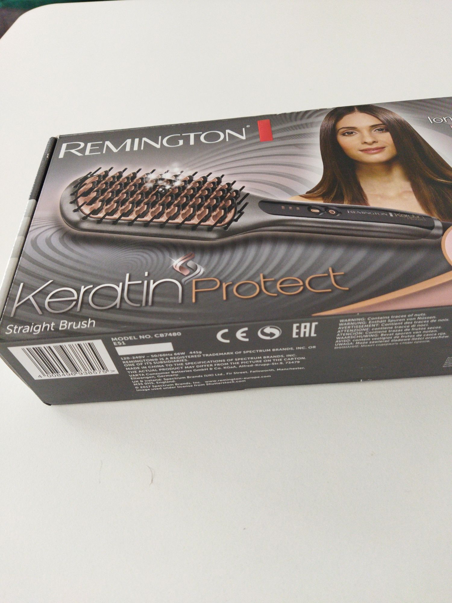 Szczotka prostująca Remington CB7480 Keratin Protect Ceramiczna