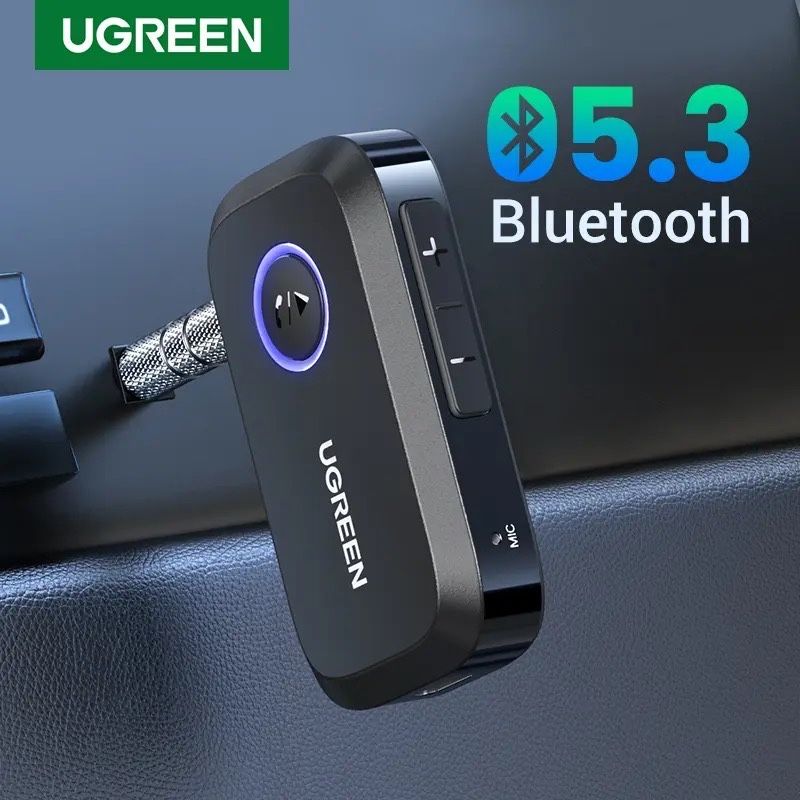 Bluetooth-адаптер Ugreen Bluetooth 5.3 приемник адаптер 3.5мм Black
