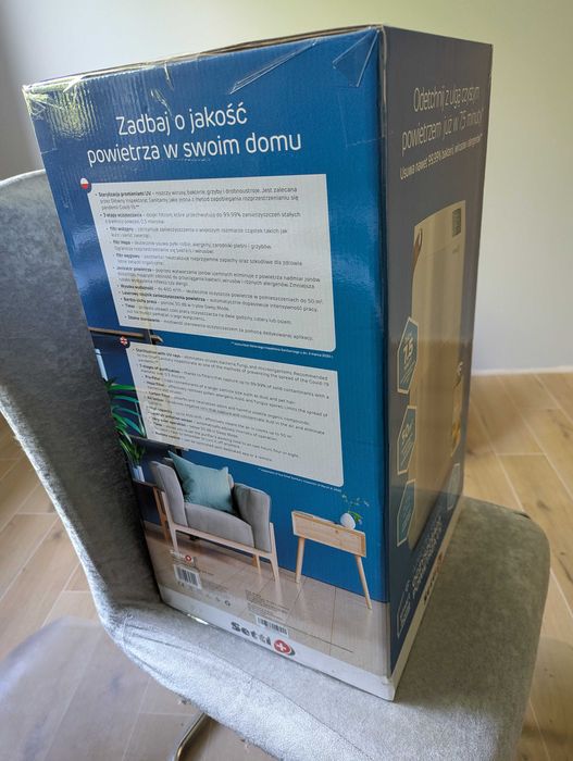 Oczyszczacz powietrza SETTI+ AP600W - nowy, nie otwierany