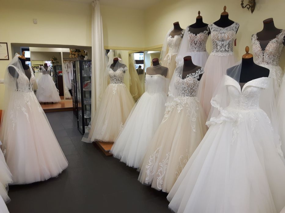 Suknia ślubna suknie ślubne WYPRZEDAŻ Lublin plus size 36 38 40