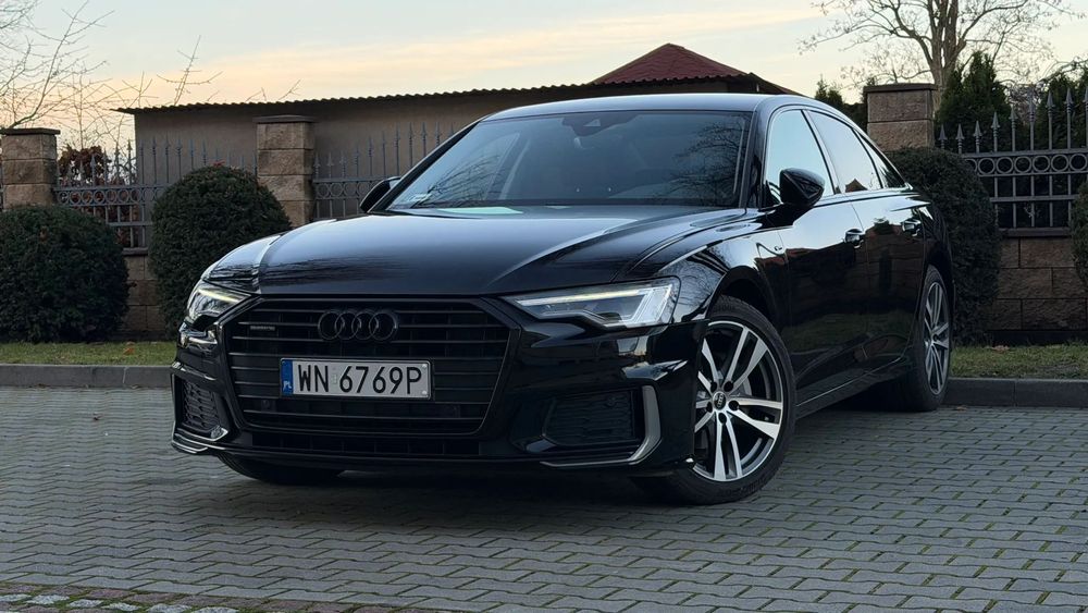 Audi A6 Limousine S-line 42 tys km Fabryczny lakier Salon PL  Matrix Skóra Faktura Vat