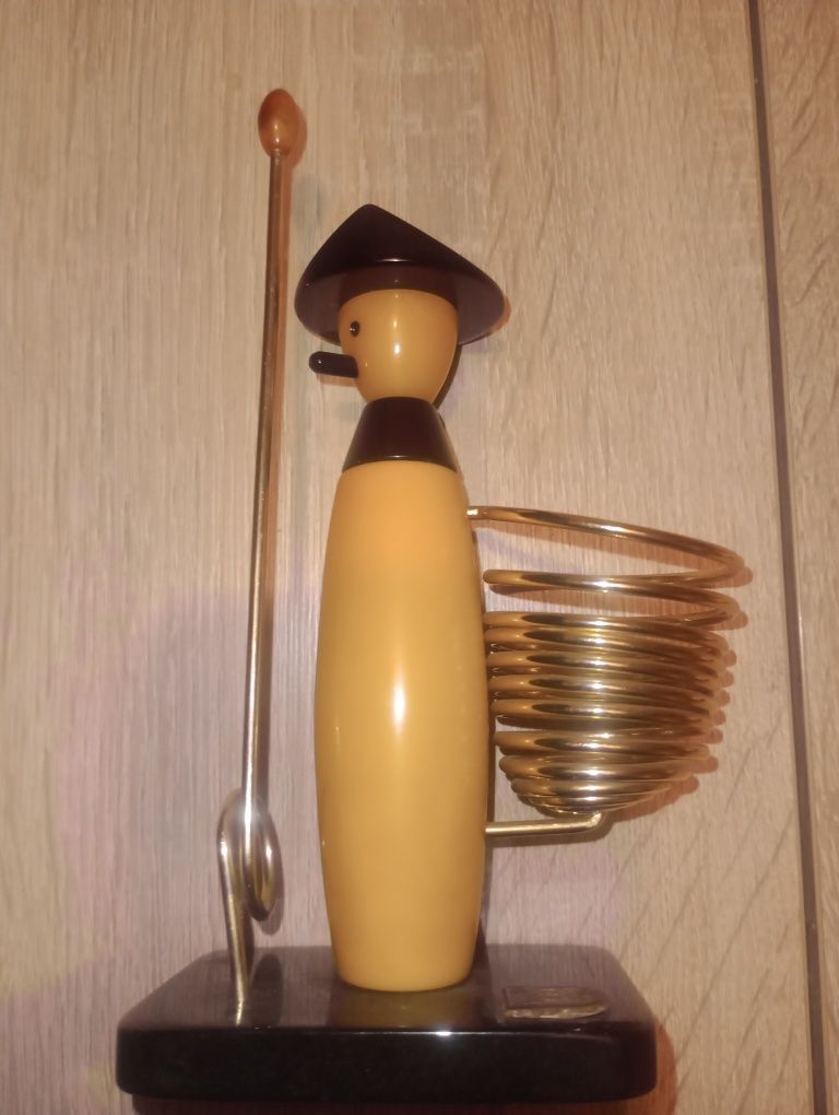 Bakelit bakelitowa stojak pojemnik na precle Chińczyk Vintage