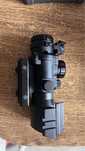 Прицел 4*32 Compact Scope с открытыми прицельными.
