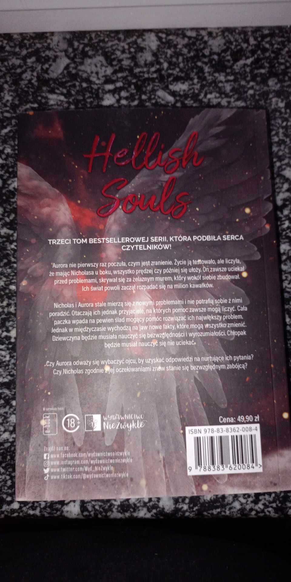 Książka,, Hellish souls"