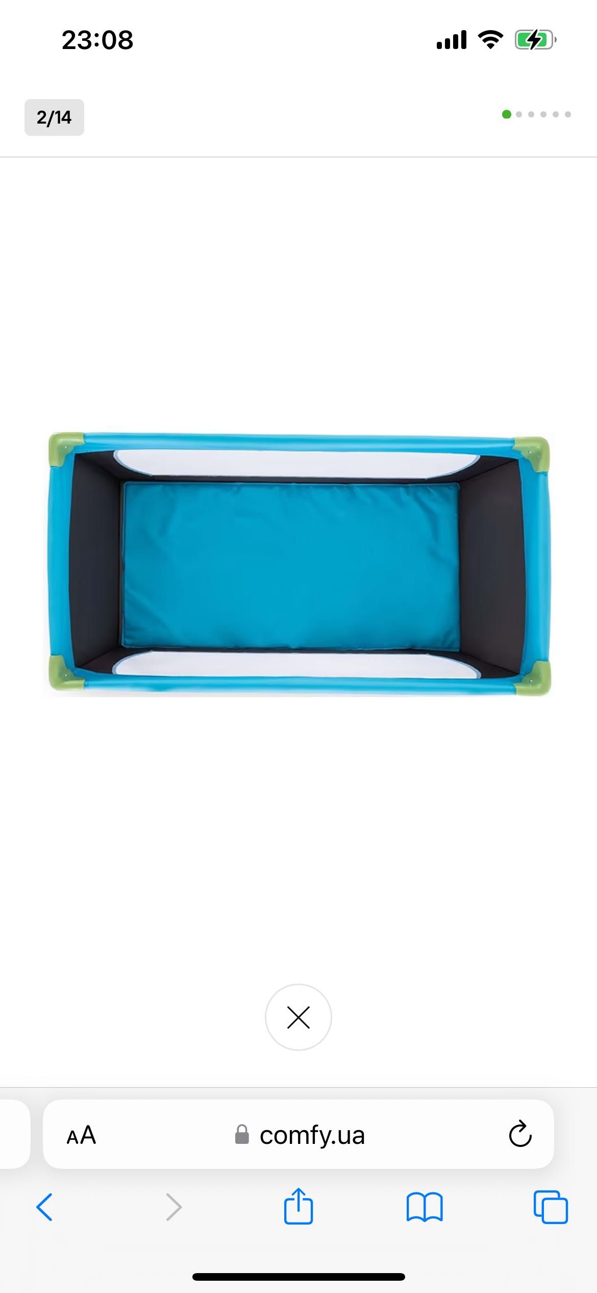 Манеж-ліжко HAUCK Dream N Play Water blue