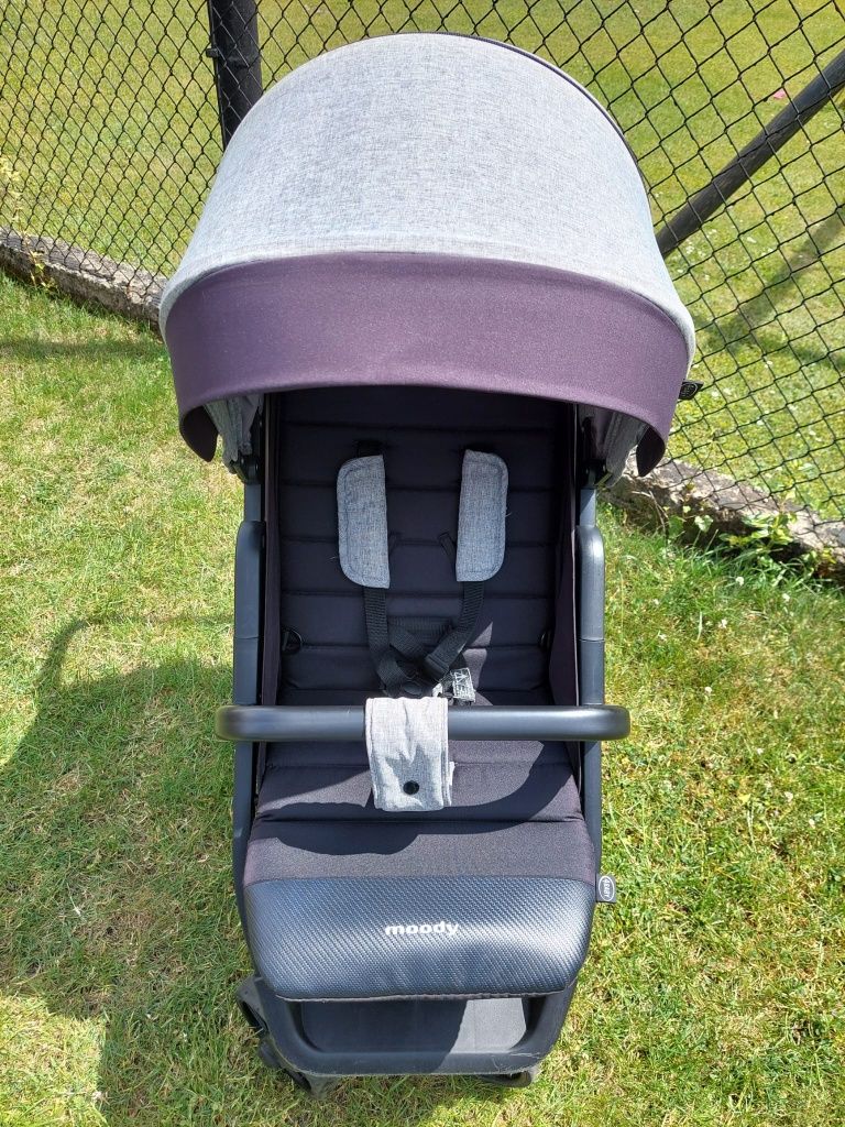 Wózek spacerowy 4baby Moody 2020 Light Grey