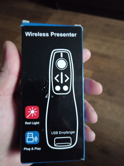 Указка - беспроводной презентер, кликер