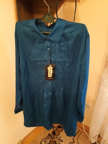 Блузка, сорочка синя
