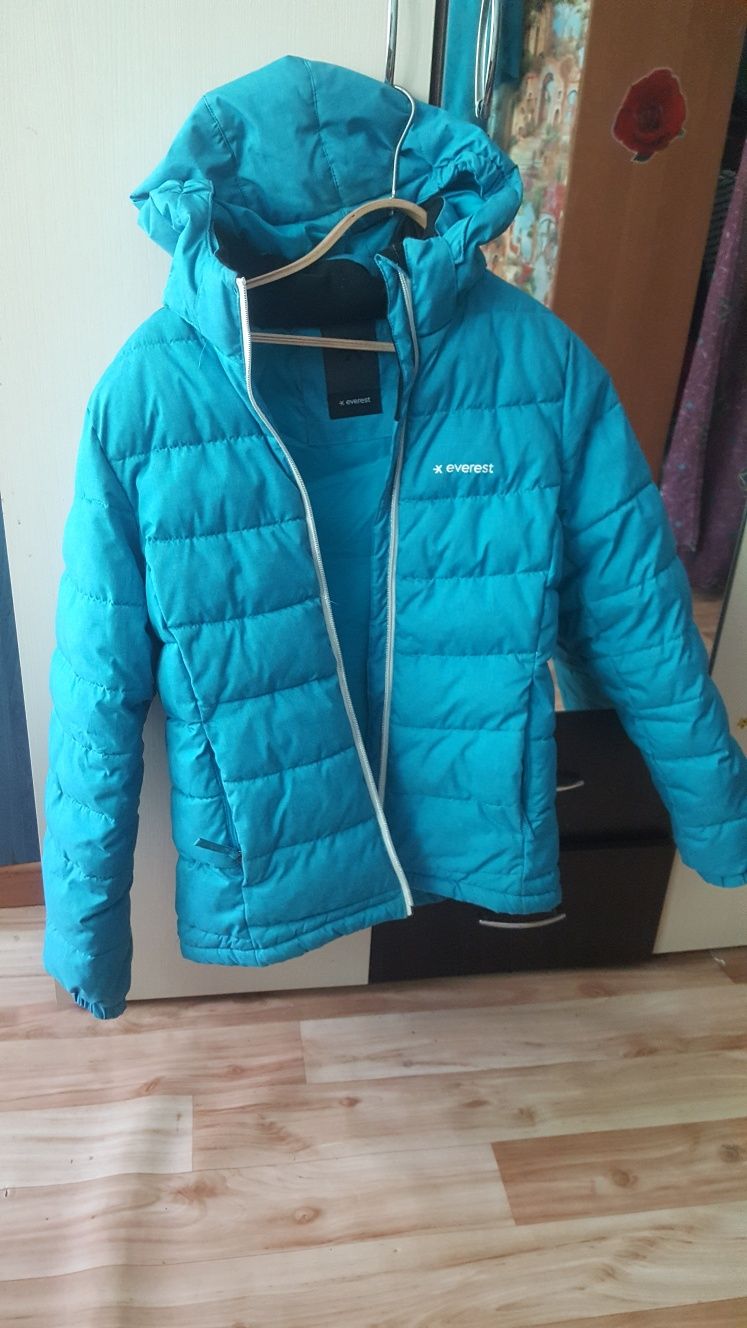 Куртка зимняя пуховик Everest рост 164