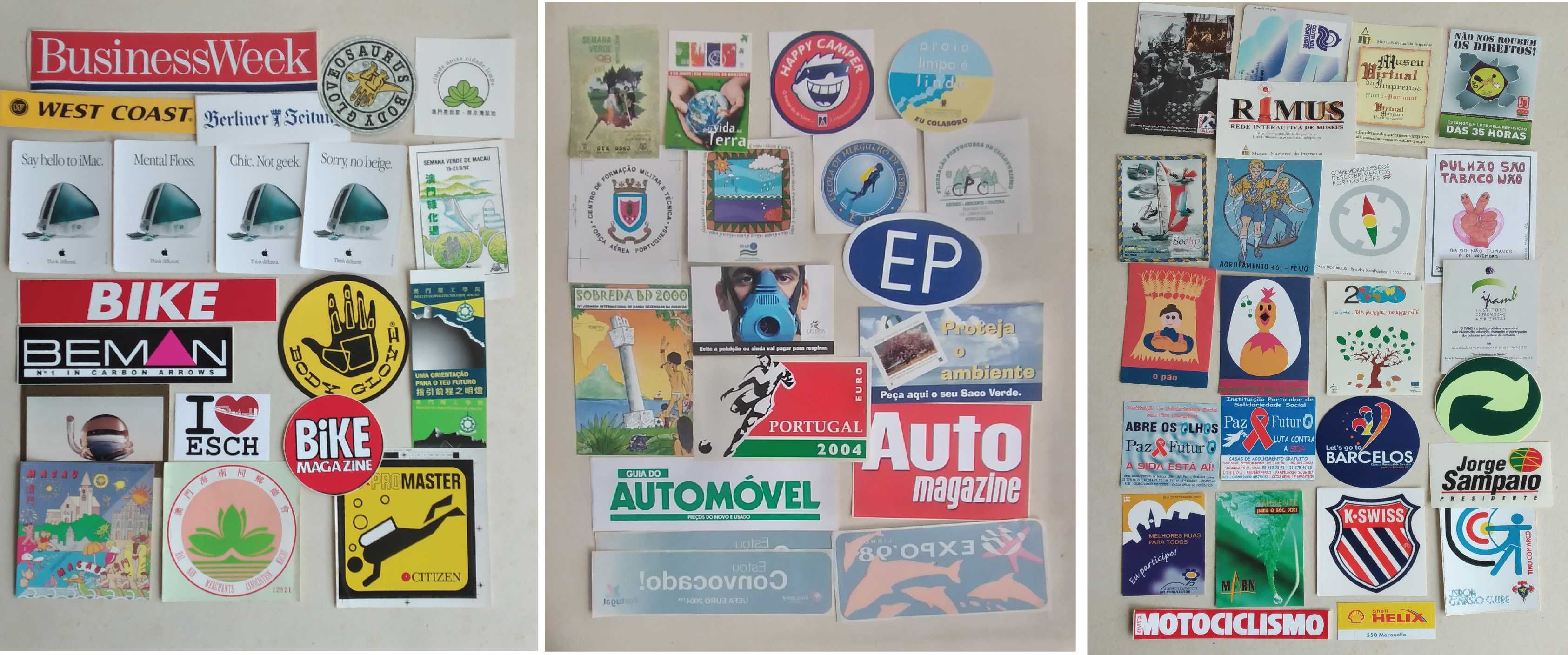 Autocolantes do Mundo - Cartões Magnéticos