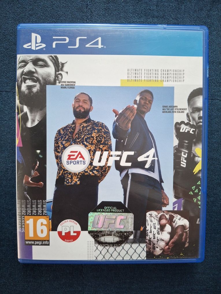 UFC 4 PL PS4 PS5 po polsku