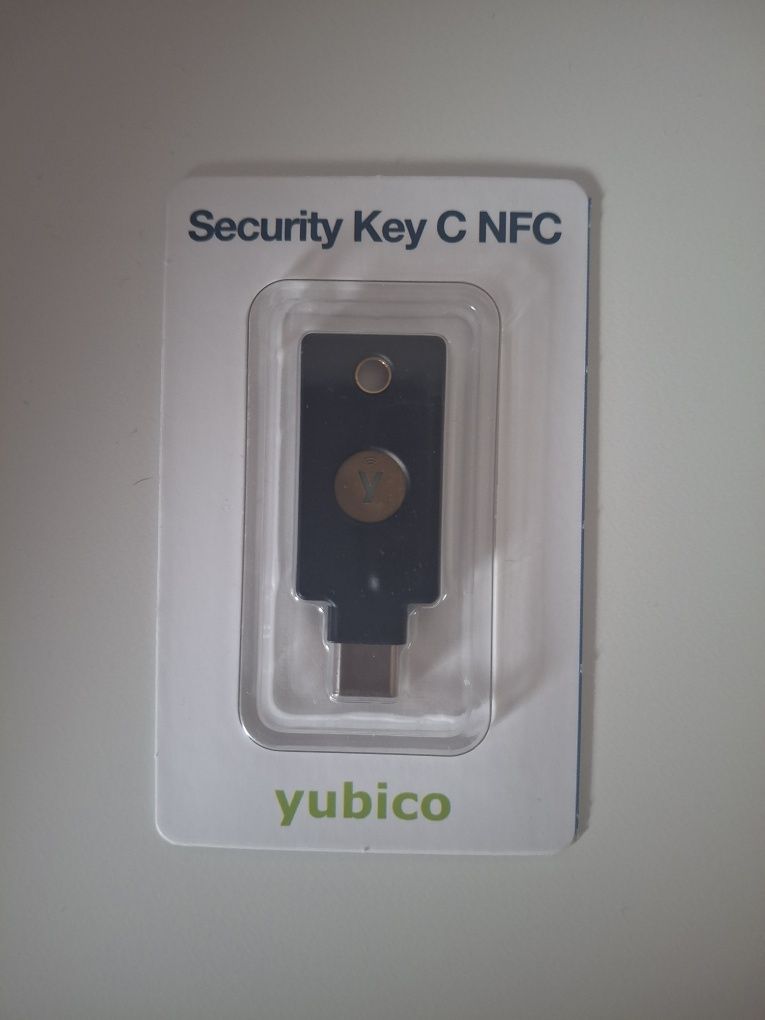 Yubikey 5C FIDO nova e selada