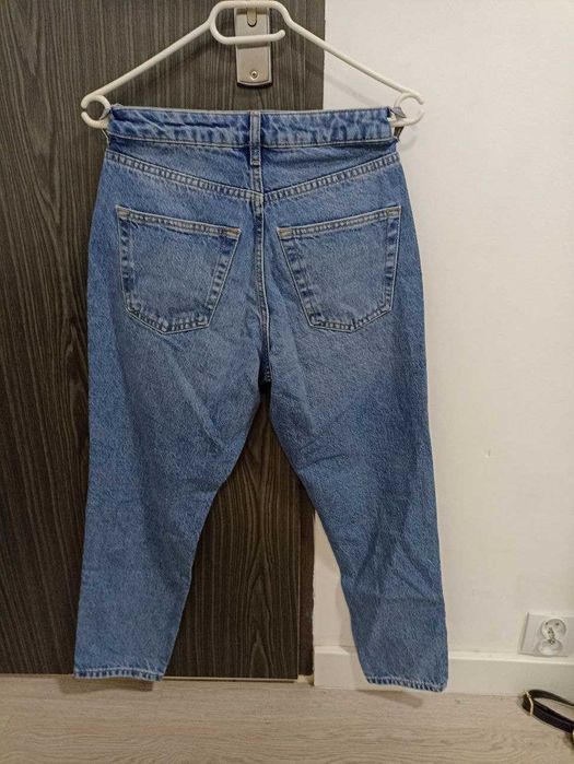 Topshop jeansy z wysokim stanem
