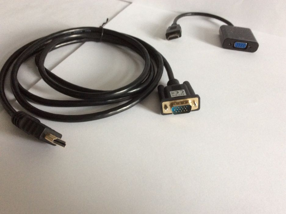 Przejściówka,Adapter,PS4/3/2,Xbox,HDMI VGA,DVI HDMI,DVI VGA,kable,Appl