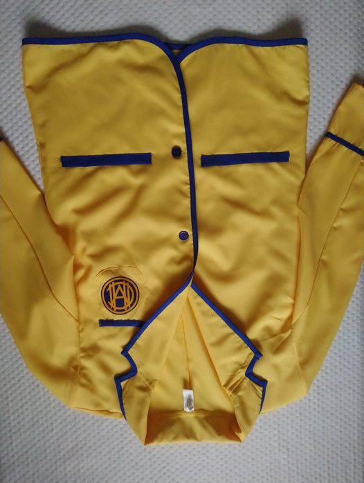 Карнавальний піджак жовтий М розмір косплей