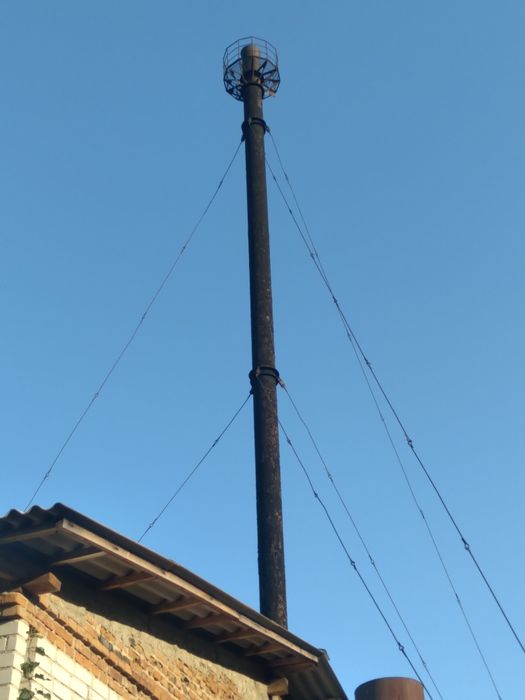 Труба котельні. Димохід. Комин