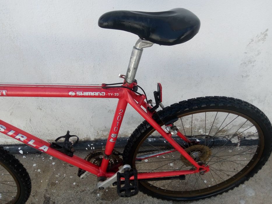 Bicicleta Sirla vermelha