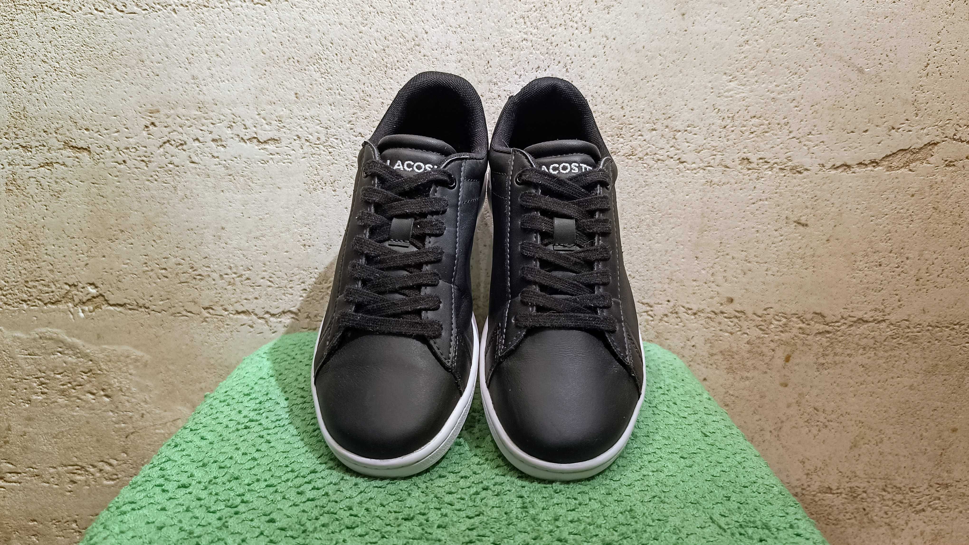 Damskie sneakersy LACOSTE CARNABY EVO r.36 skóra stan bardzo dobry