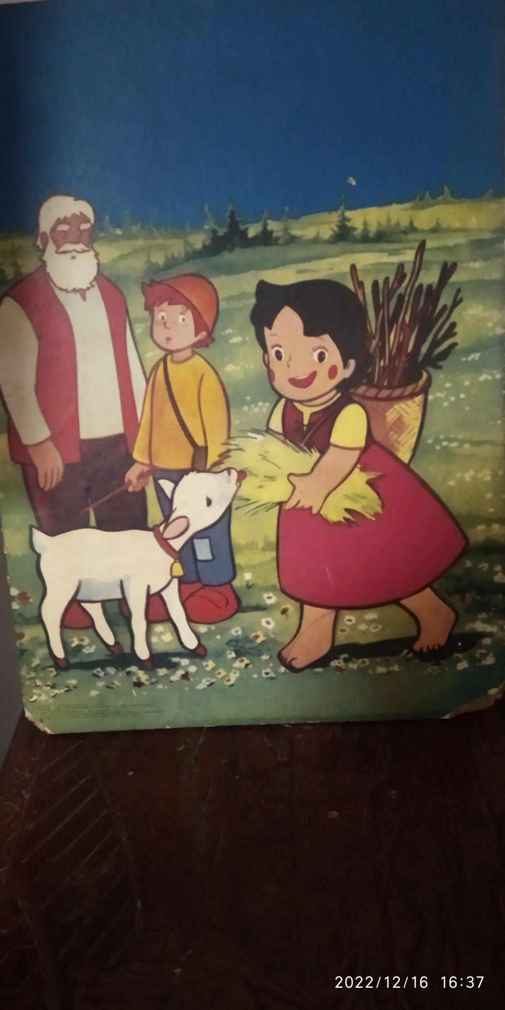 Heidi quadro antigo