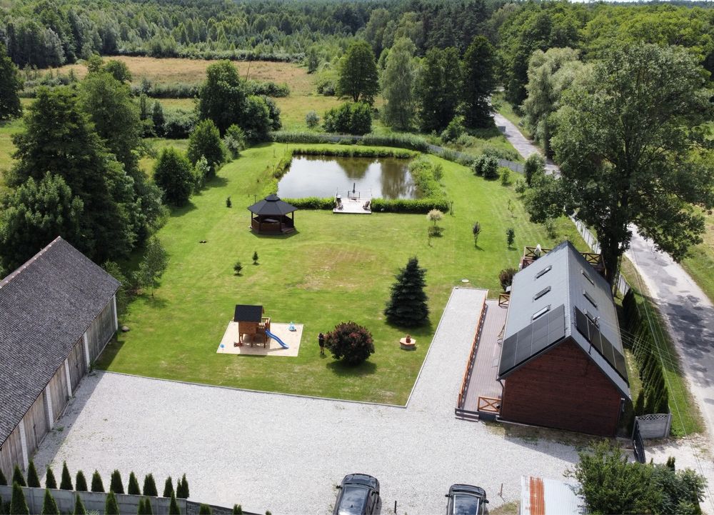 Ranczo Mokre Drewniany Dom Wynajem Noclegi Balia Jacuzzi SPA