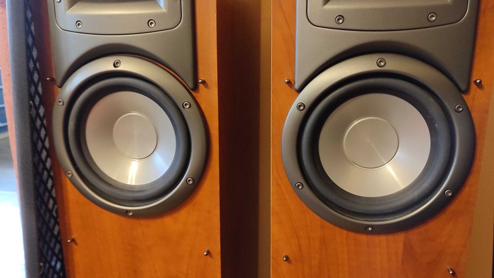 Kolumny Klipsch Synergy F1 - wiśnia.