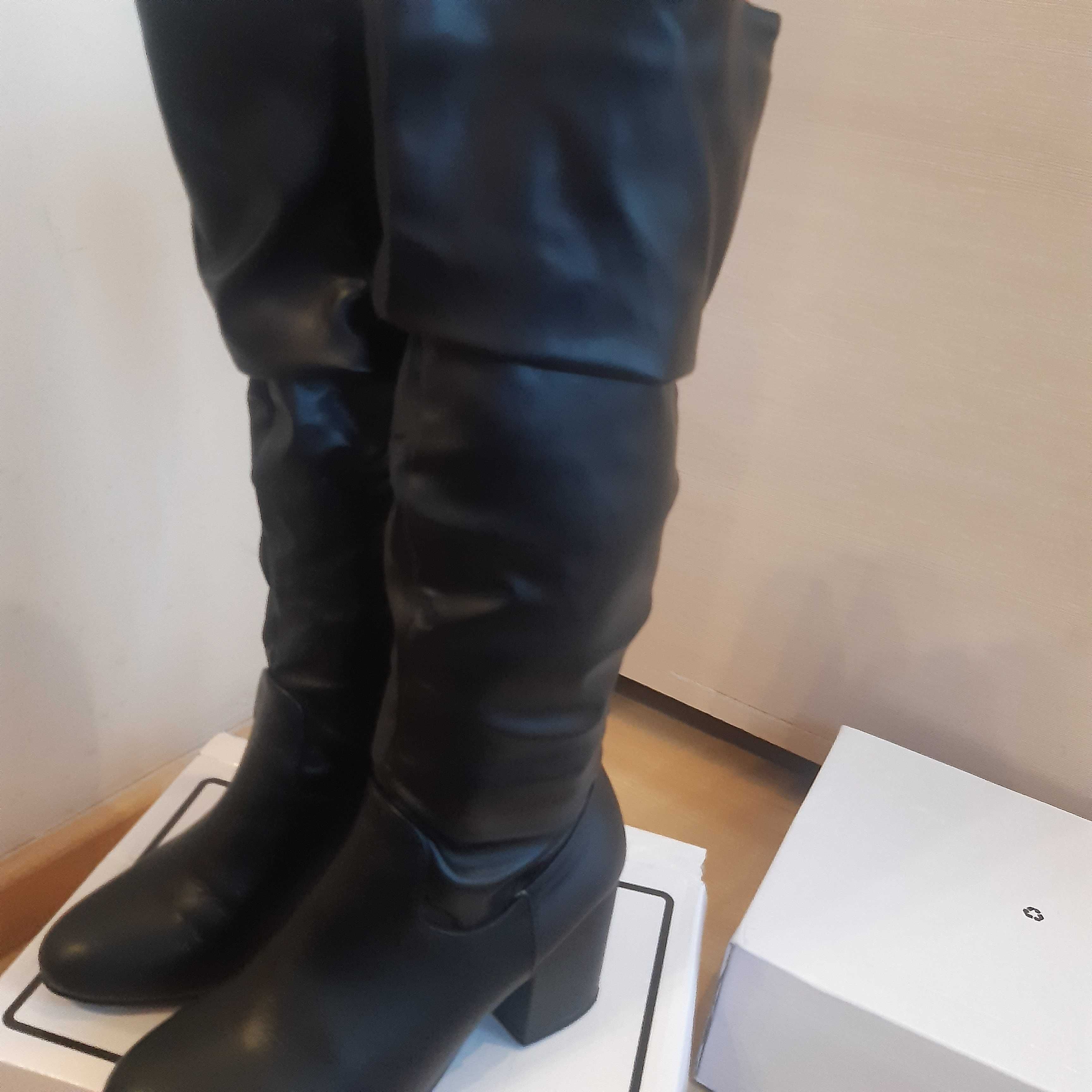 Kozaki.botki damskie 36