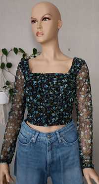 Śliczna bluzka damska Crop top rozmiar 36