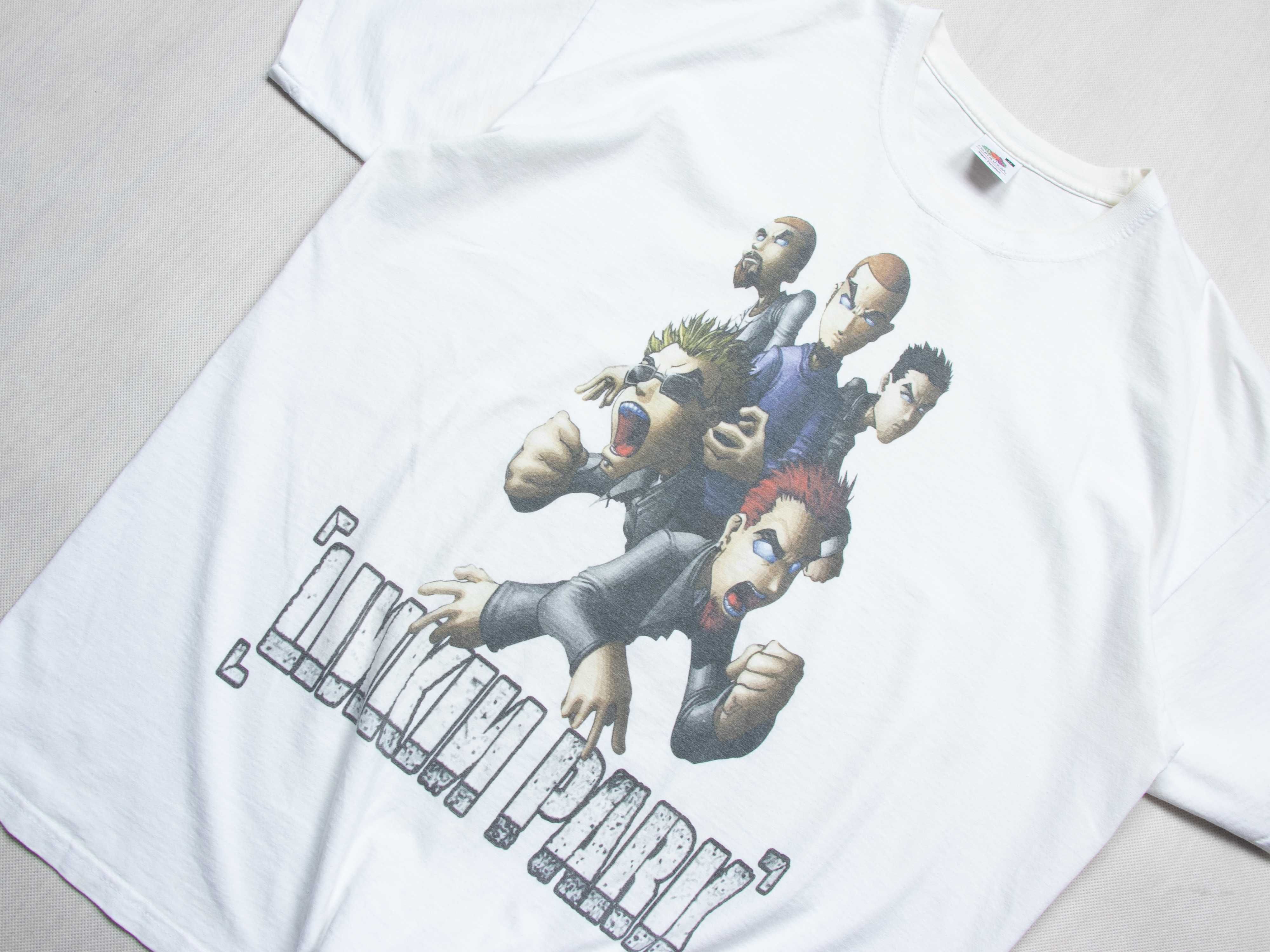 T-shirt y2k Linkin Park cartoon style XL numetal