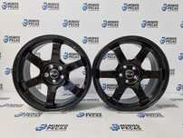 Jantes FOX PF1 em 17 Preto Brilho (5x100)