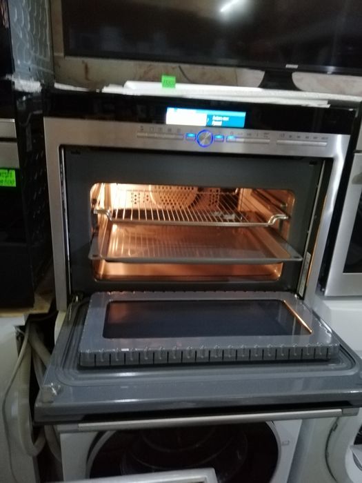 Духовка с микроволновкой Siemens 45см