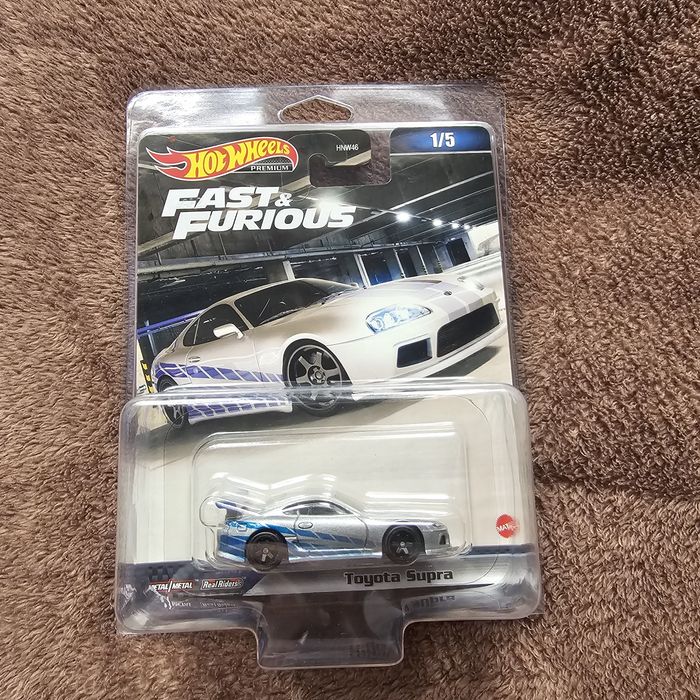 Hot Wheels Premium Toyota Supra MK4 Fast & Furios 1/5