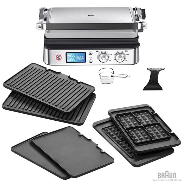 Електрогриль-вафельниця Braun MultiGrill 9 CG 9047