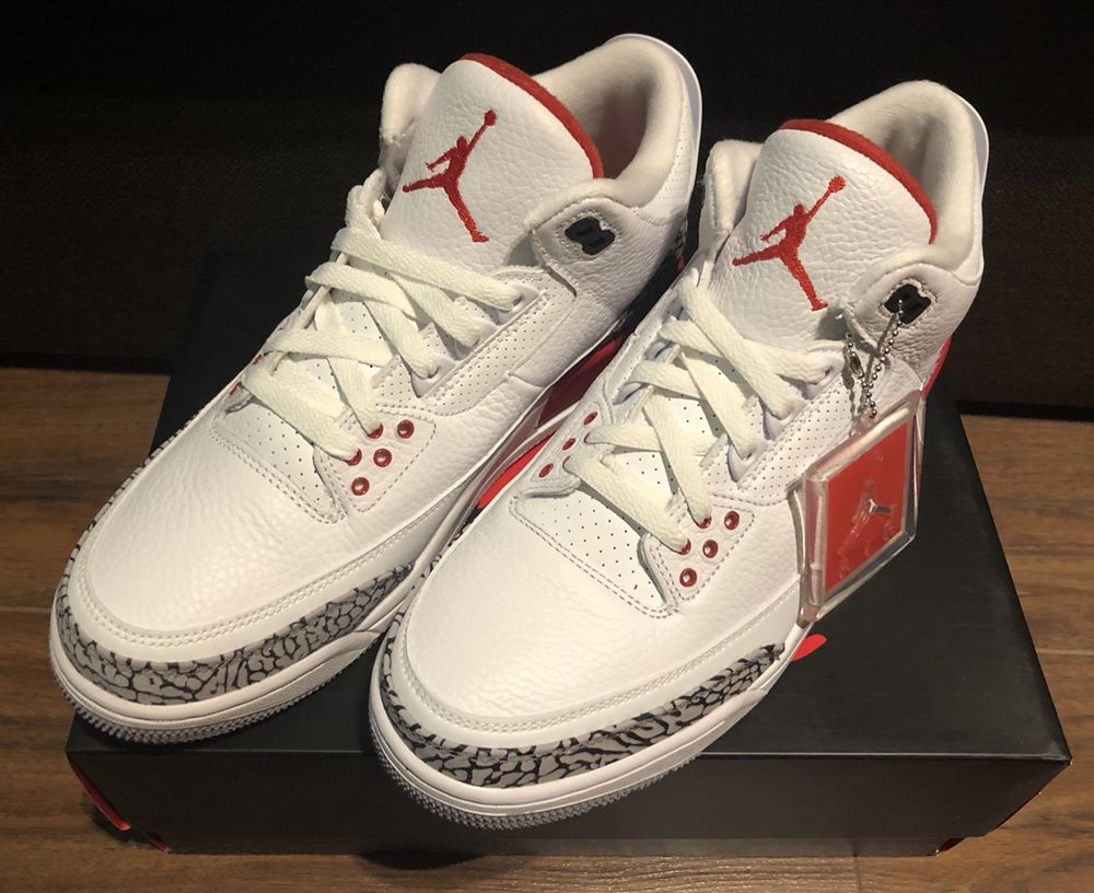 Air Jordan 3 Katrina 2018 EU44 US10 Nike