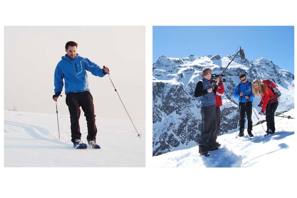 Крутейшие технологичные немецкие снегоступы Hive Новые