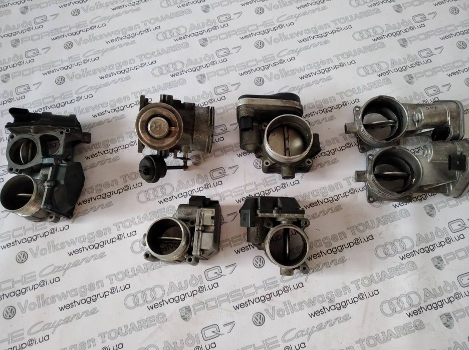 Дроссельная дросельна заслонка Audi Q7 /Volkswagen Touareg 2003 - 2020
