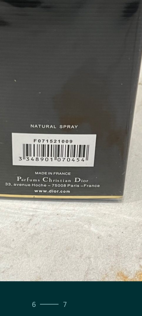 Jadore  Black Dior 100 ml