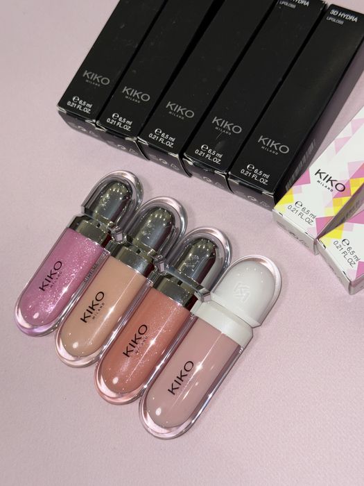 подарунковий набір кіко lip volume 3d kiko milano блеск блиск олівець