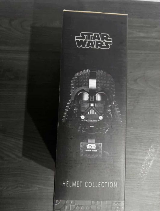 klocki hełm darth vader jak lego nowy