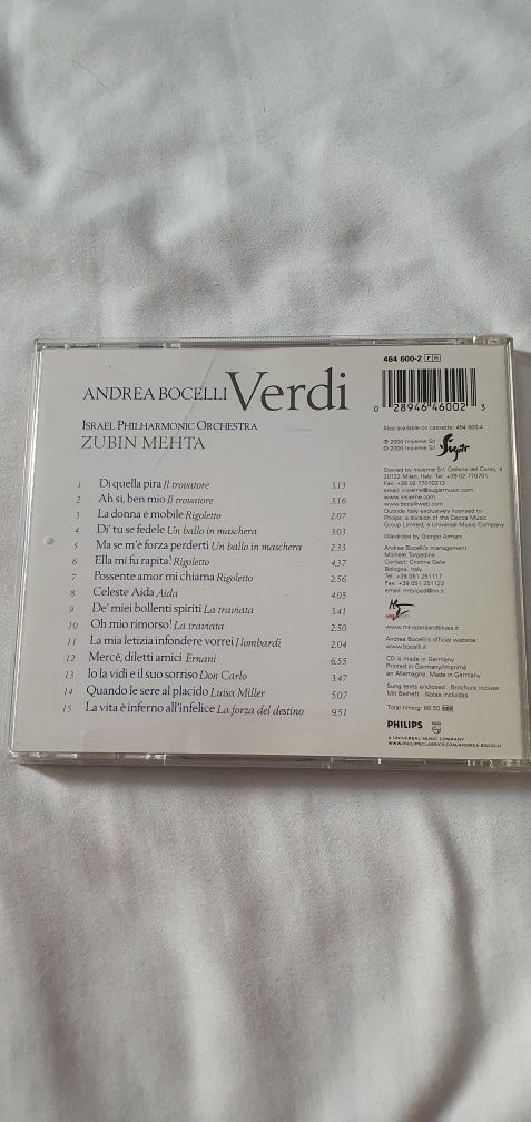 Płyta CD Andrea Bocelli