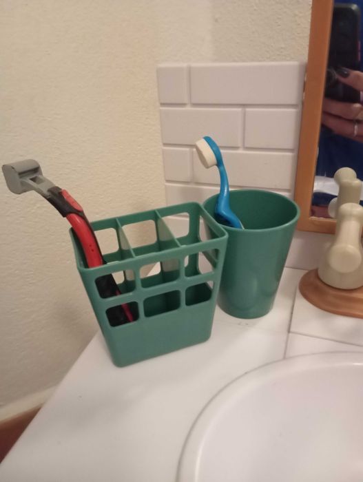 Armário de casa de banho de brincar