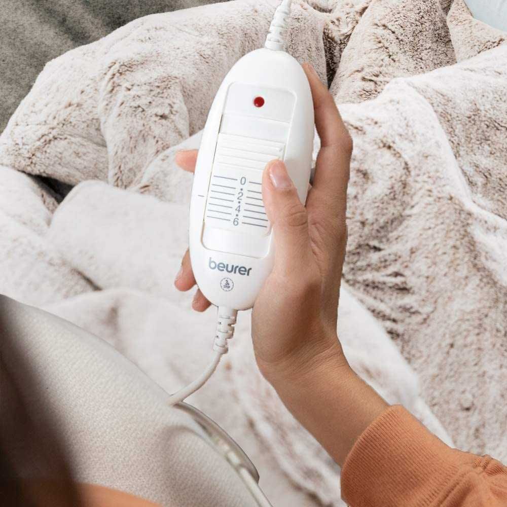 Koc elektryczny beurer HD75 beże i brązy 100 W