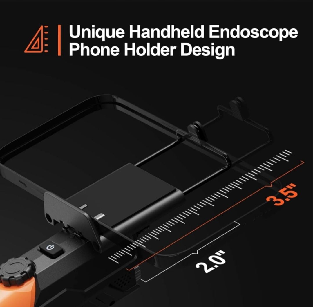 Kamera endoskopowa WIFI TESLONG WF200 HD 1080P 2 MPX na iOS i ANDROID