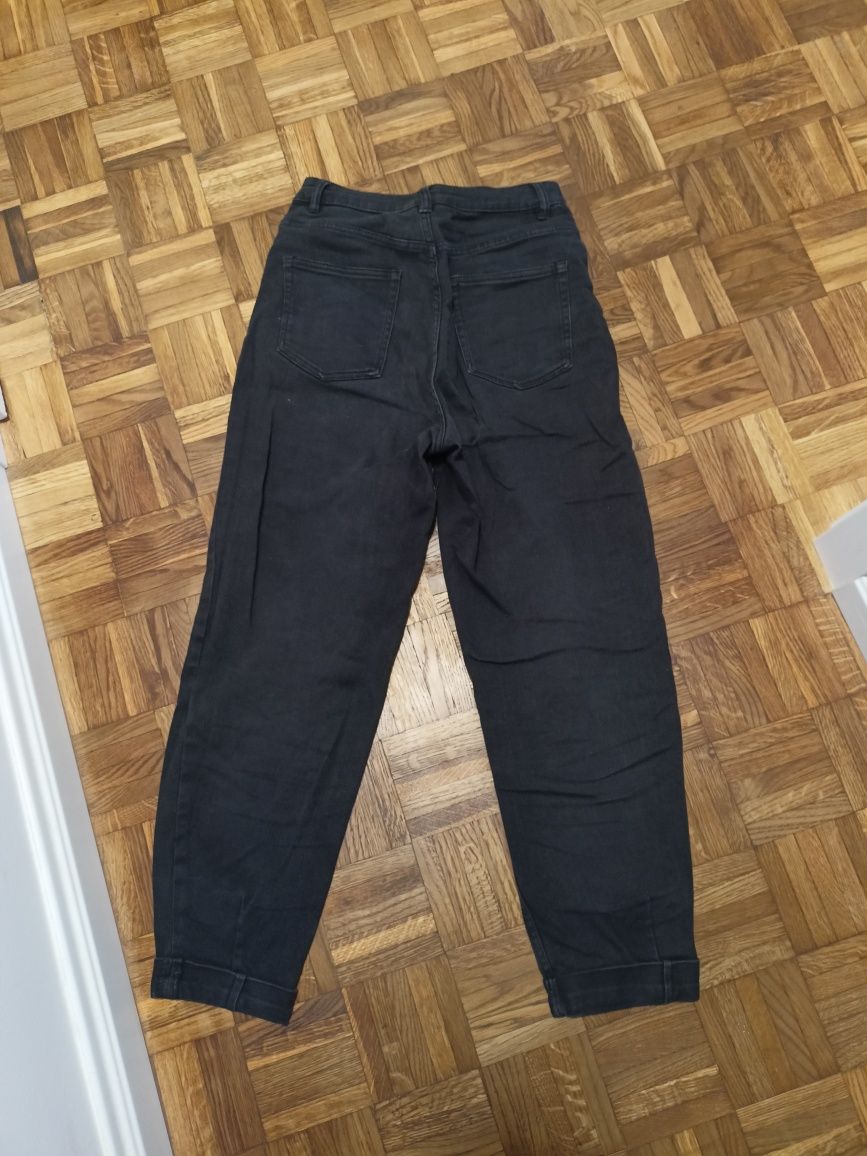 Spodnie dżinsowe XS mom jeans H&M