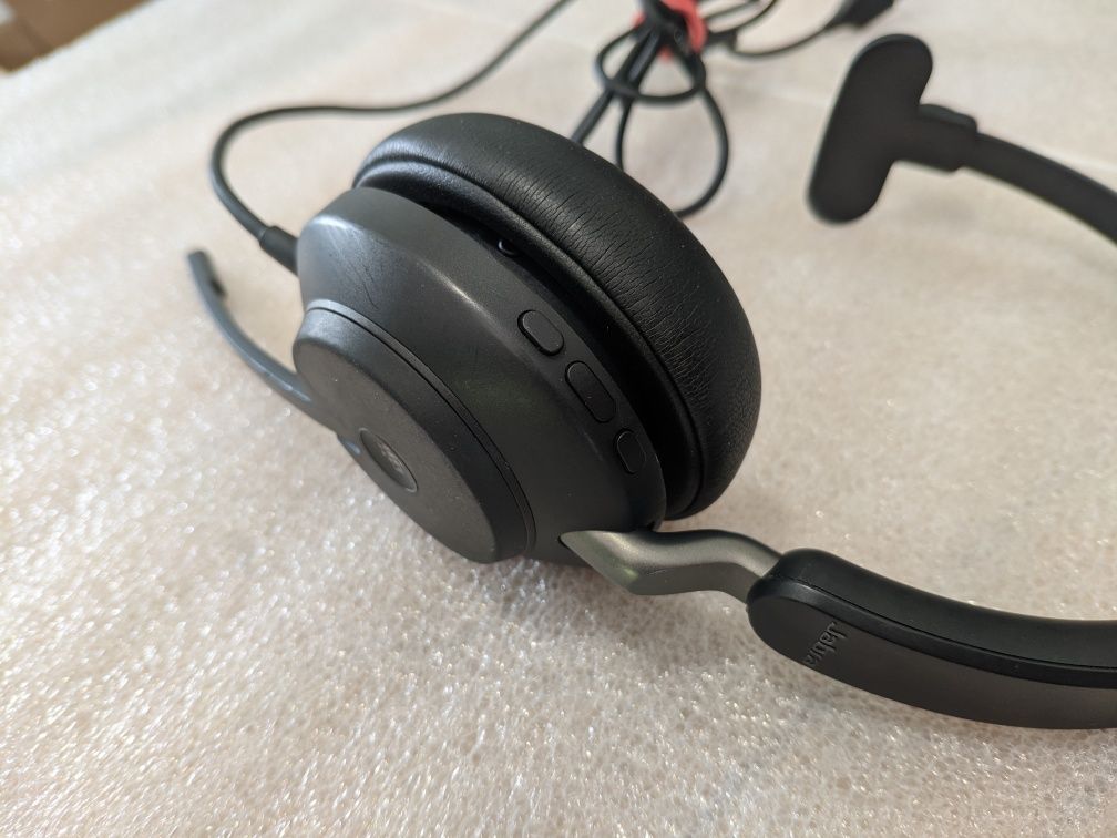 Якісна гарнітура Jabra моно навушник з мікрофоном Evolve2 40 USB Mono