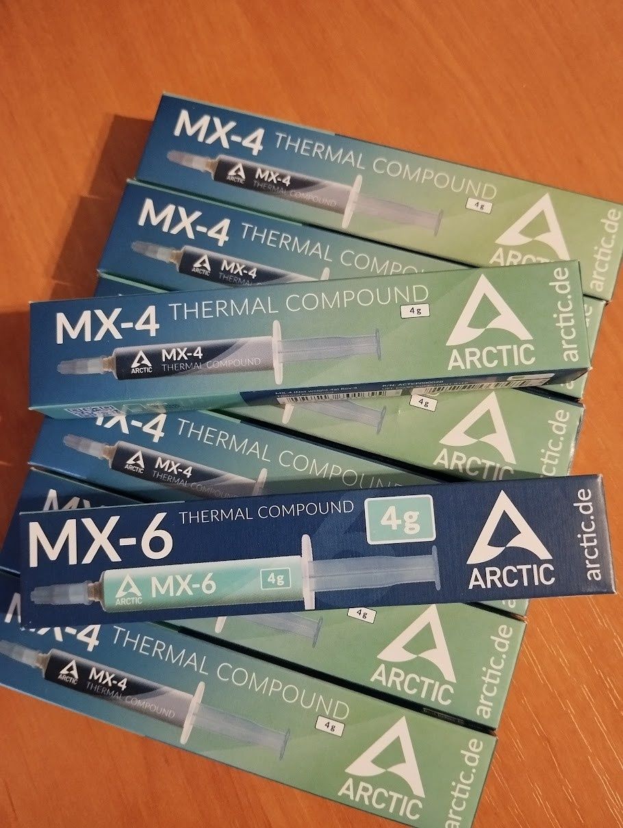 Оригинальная термопаста Arctic MX-4 + лопатка 2 4 8 20 45 грамм