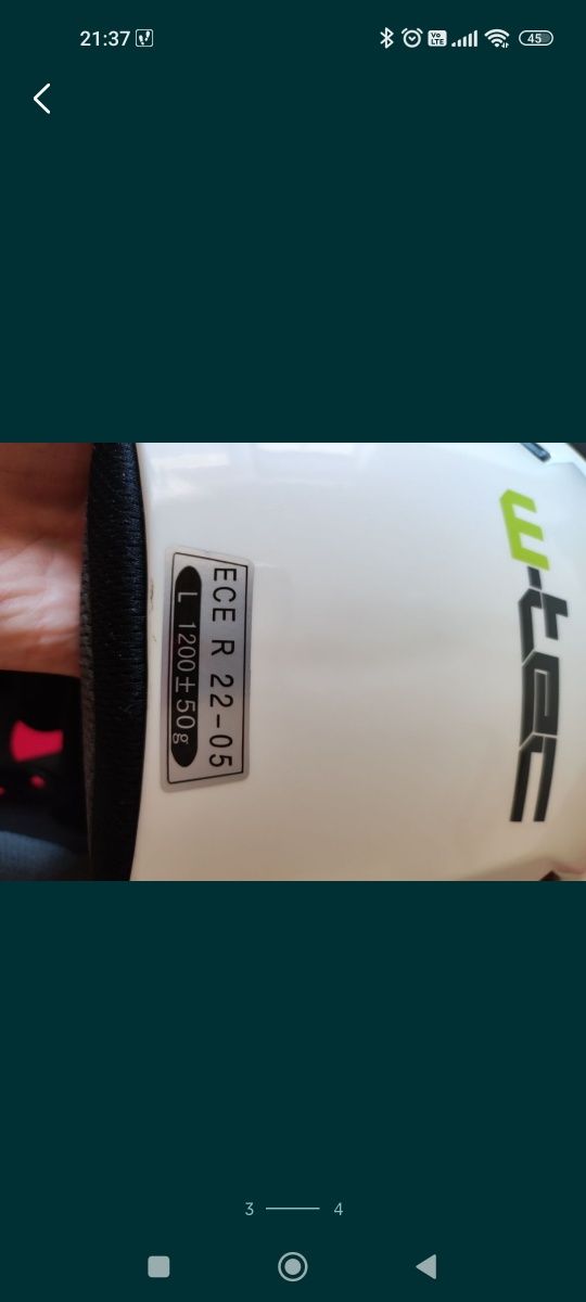 Kask motocyklowy
